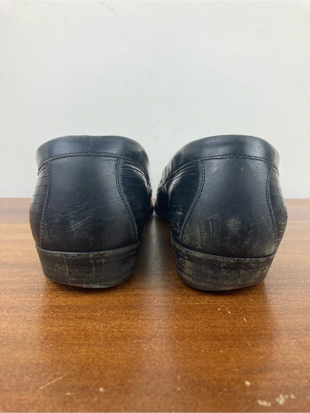 Bragano by Cole Haan Loafers Black Brown Leather Men's Size 9.5M Made Italy.